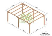 Pergola TOULON 600x400cm