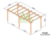 Carport ROUEN 600x300cm