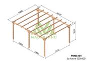 Pergola LE HAVRE 510x420cm