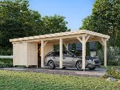 CARPORT KARL 23.1 M² avec ANNEXE 6.2 M²