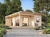 Chalet Bois 30m² Cecilia - Madriers 70mm, Qualité Nordique