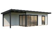 Abri de jardin Andrea 17,1+7,9 m² Slide Plus - Palmako 