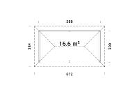 ABRI CONNECT SET 2- 16.6 m²