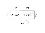 Abri de rangement bois Palmako Leif 4,5 + 2,9 m²,