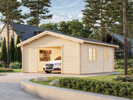 Garage Palmako Roger 27.7 M² 70 mm sans porte de façade