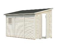 ABRI DE RANGEMENT MIA 5.4 M² adossable