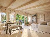 Abris MonoPente LISA 19.4 m² avec plancher