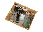 Abri de Jardin Alice 9 m² - Bois traité Autoclave Classe 4