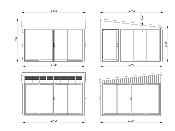 Jardin d’hiver bois Palmako LUMI 16,6 m² – Baies vitrées aluminium