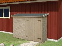 ABRI DE RANGEMENT LEIF 2.2 M² adossable