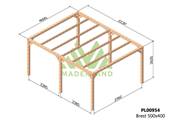 Pergola BREST 500x400cm