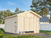 Abri de rangement bois MARTIN 13,6 m²