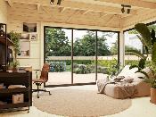 Andrea 15,2 m² Slide – Bois naturel – Palmako