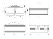 GARAGE PALMAKO ROGeR 28.4 M² 44 mm AVEC PORTE SECTIONNELLE