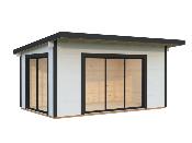 Chalet Bois Grace 14.1m² Slide Plus - 56mm - Votre Espace de Vie Extérieur Idéal