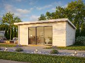 Abri MonoPente LEA 19.4 m² Slide avec plancher