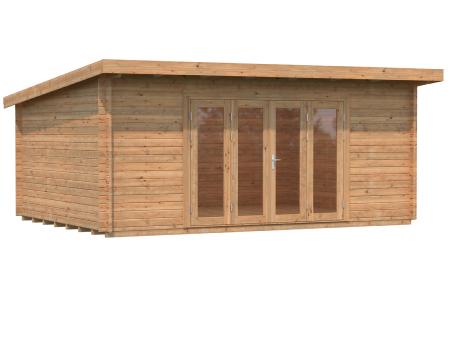 Abri MonoPente LEA 19.4 m² avec plancher