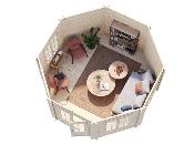 Abri de jardin Pavillon HANNA 14.1 M²