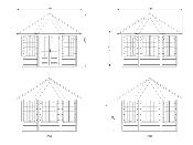 Abri de jardin Pavillon VERONICA 7  - 9.2 m²
