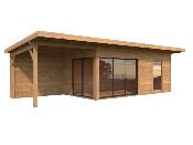 Abri de jardin Andrea 17,1+7,9 m² Slide Plus - Palmako 