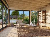 Jardin d’hiver Palmako Saga 16,6 m² 