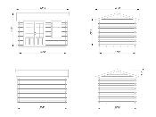 Abris de jardin IRIS 9,6 m² en 28 mm avec plancher