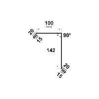 BORDURE BAC ACIER  longueur 2 ml 