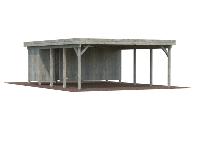CARPORT KARL 40.6 M² ANNEXE 10.9 M²