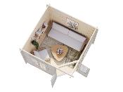 Abri de jardin Pavillon MELANIE 6.9 M²