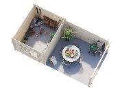 ABRIS DE JARDIN ELLA 6.9 + 10 m²