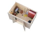 ABRI DE RANGEMENT LEIF 4.5 M²