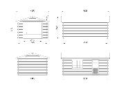 Garage bois Roger 19 m² avec porte sectionnelle – Palmako