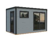 Sauna Bois 8.2 m² Grace - Bancs Tremble & Fenêtre Intégrée