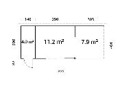 Andrea 15,2 + 7,9 m²