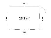 Jardin d’hiver bois Saga 23,3 m² 