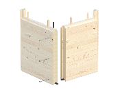 Sauna Bois 8.2 m² Grace - Bancs Tremble & Fenêtre Intégrée