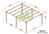 Carport NANTERRE 510x420cm