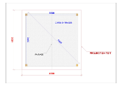 Carport double pentes 4,5 x 4,5 m en Epicéa traité