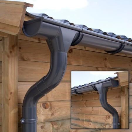 Gouttière ZINC - Kit complet pour toit a deux versants