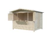 Chalet de Noël pliable MARIAN 6,2 m² – Stand en bois Palmako