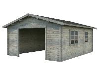 Garage Palmako Roger 27.7 M² 70 mm sans porte de façade