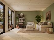 Rebekka 19,4 m² Palmako – Studio de jardin bois avec portes alu