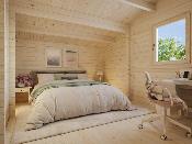 Chalet de loisirs EMILY 39.2m² - 70 mm