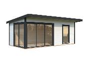 Chalet de Jardin Andrea 17.1 m² Slide Plus - Coulissant Double Vitrage