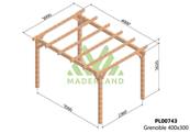 Pergola GRENOBLE 400x300cm