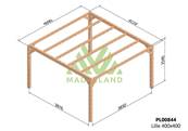 Pergola LILLE 400x400cm