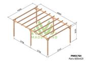 Pergola PARIS 600x420cm