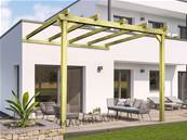 Pergola adossée SAINT-DENIS 300x300cm