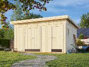 Abri de rangement bois Palmako Kalle 13,5 m² – Toit plat