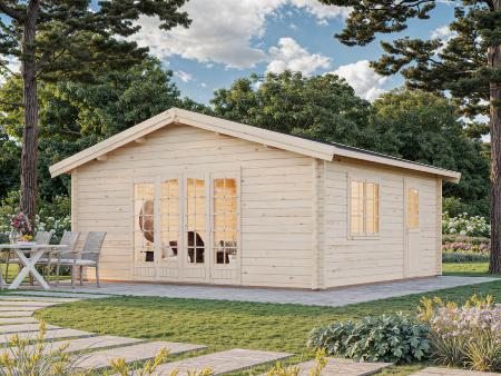 Abris de jardin IRENE 27.7 m² avec plancher 